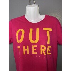 Paul McCartney Shirt Womens XL Pink Out There Tour Concert Graphic Tee Top
